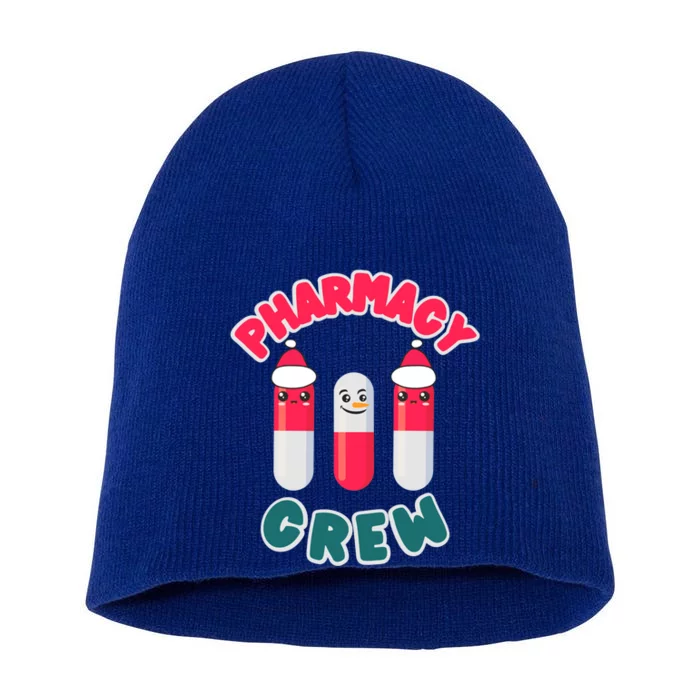 Christmas Pharmacy Technician Cool Gift Pharmacist Crew Tech Gift Short Acrylic Beanie