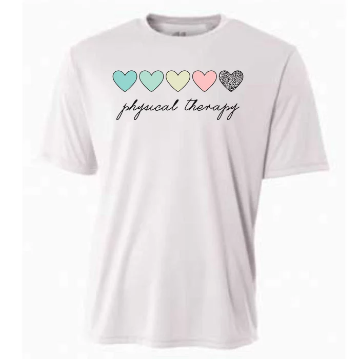 Cute Physical Therapist Assistant PTA Physical Therapy Cooling Performance Crew T-Shirt