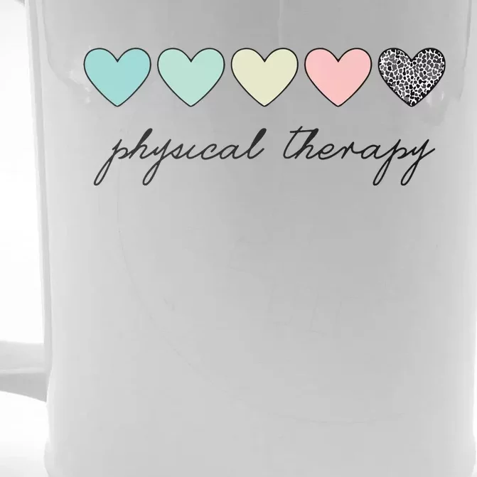 Cute Physical Therapist Assistant PTA Physical Therapy Front & Back Beer Stein