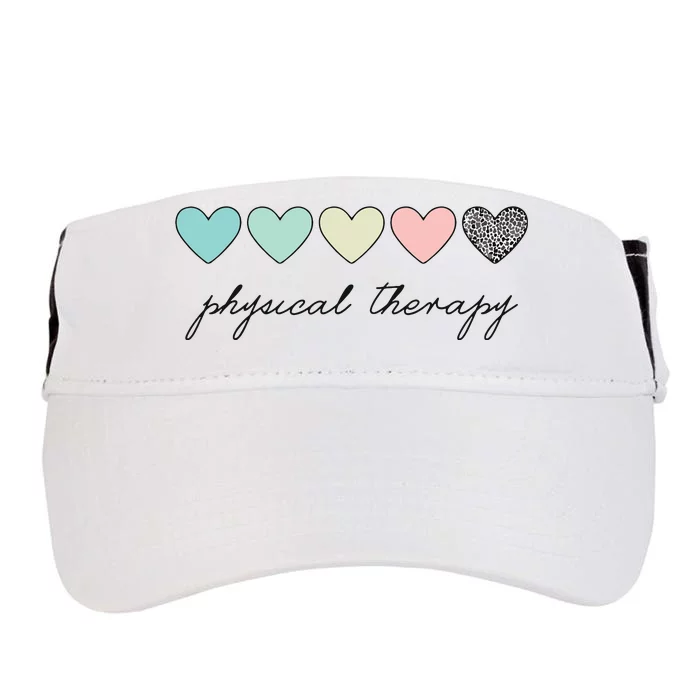 Cute Physical Therapist Assistant PTA Physical Therapy Adult Drive Performance Visor