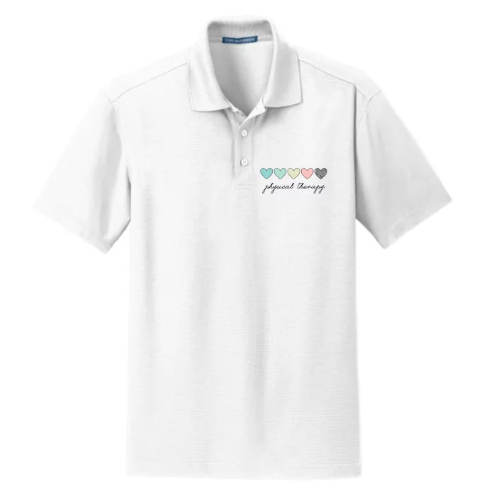 Cute Physical Therapist Assistant PTA Physical Therapy Dry Zone Grid Performance Polo