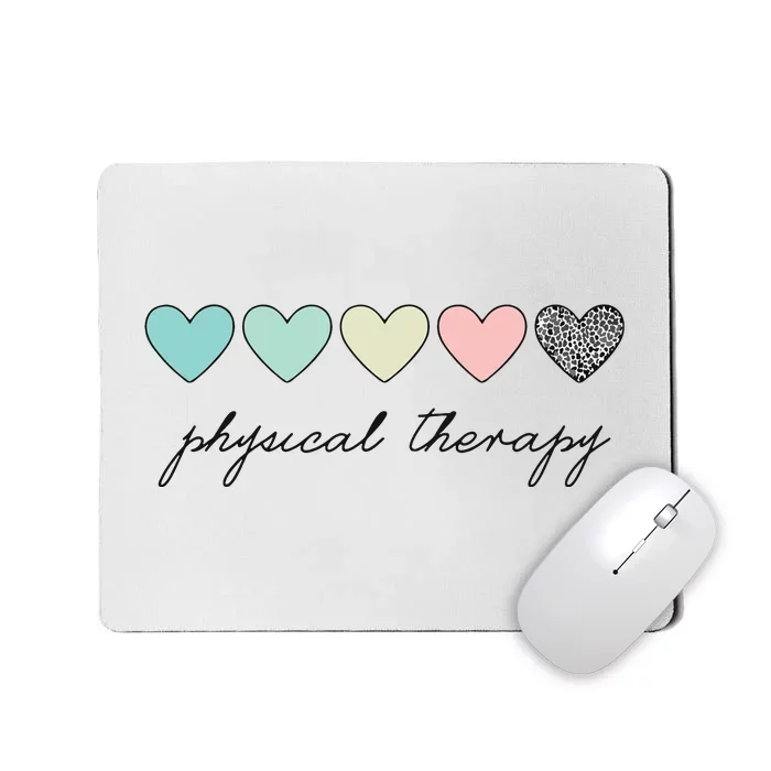 Cute Physical Therapist Assistant PTA Physical Therapy Mousepad