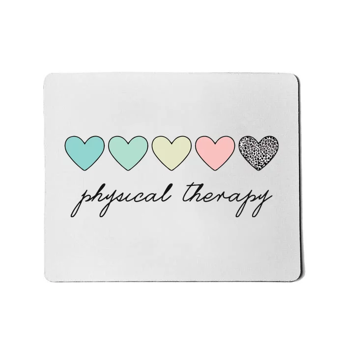 Cute Physical Therapist Assistant PTA Physical Therapy Mousepad