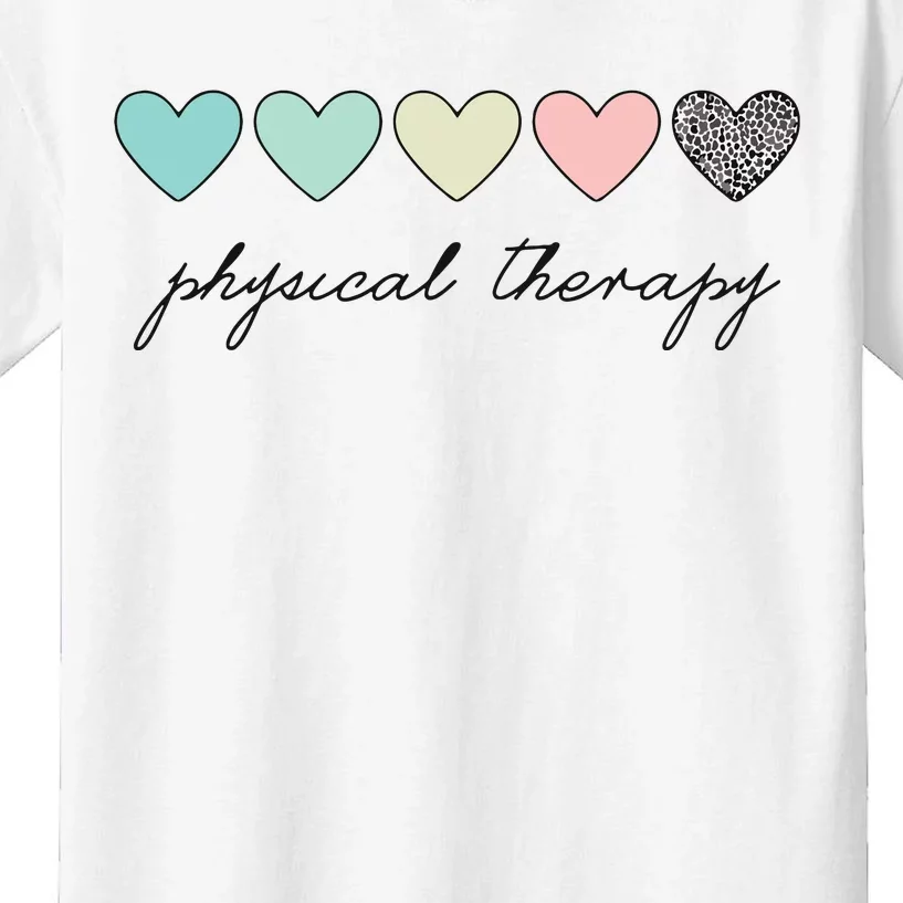 Cute Physical Therapist Assistant PTA Physical Therapy Kids T-Shirt