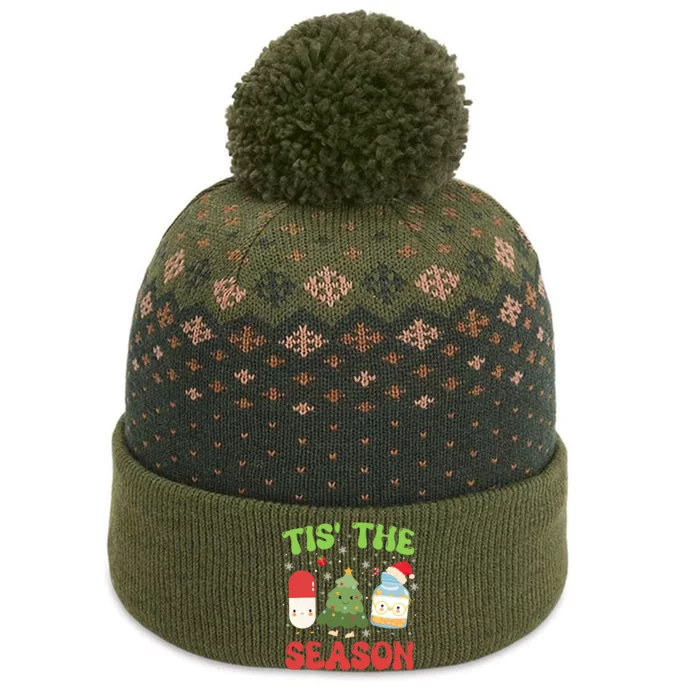 Cpht Pharmacy Technician Christmas Xmas Tis The Season The Baniff Cuffed Pom Beanie