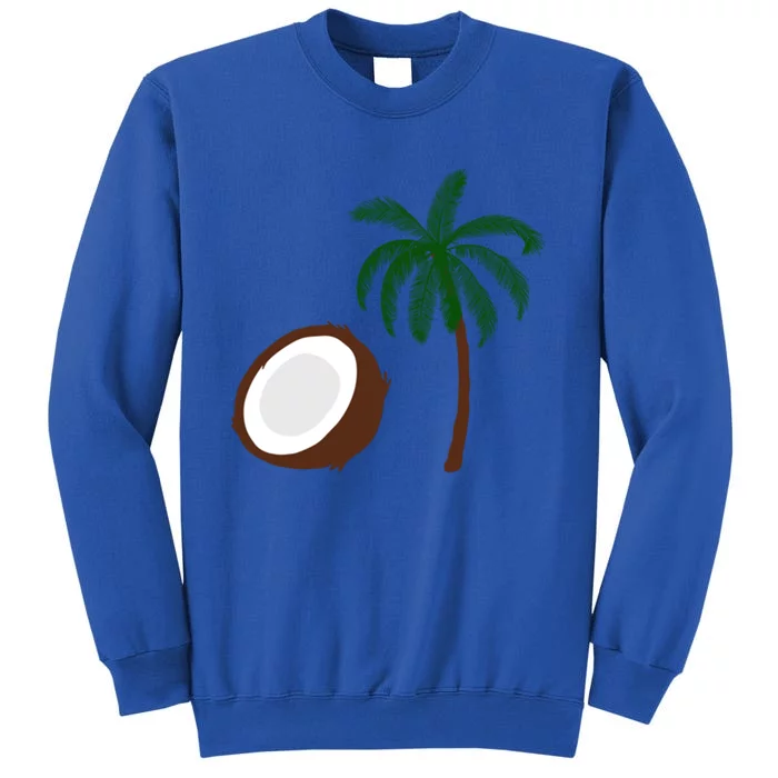 Coconut Palm Tree Madam President Kamala 2024 Election Vote Great Gift Tall Sweatshirt