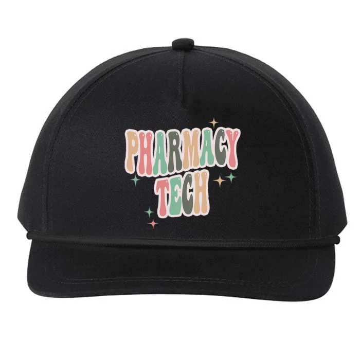 CPHT Pharmacy Tech Uniform Technician Pharmacist Snapback Five-Panel Rope Hat