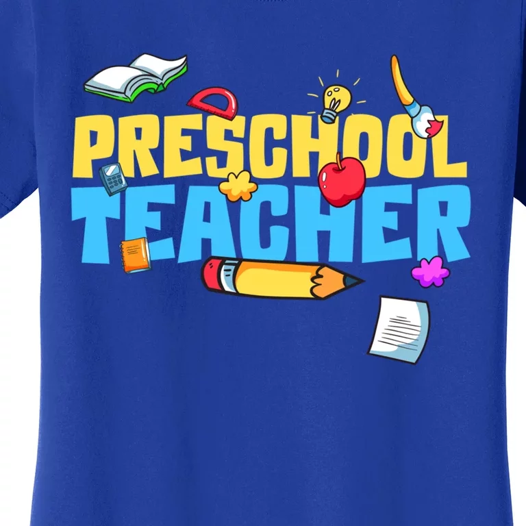 Cute Preschool Teacher Cute Gift Women's T-Shirt