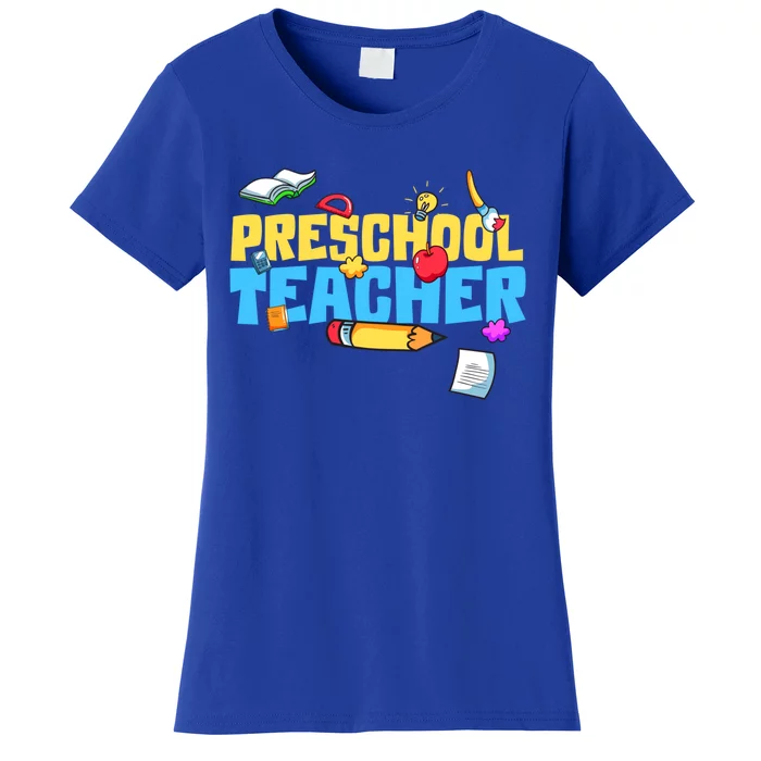 Cute Preschool Teacher Cute Gift Women's T-Shirt