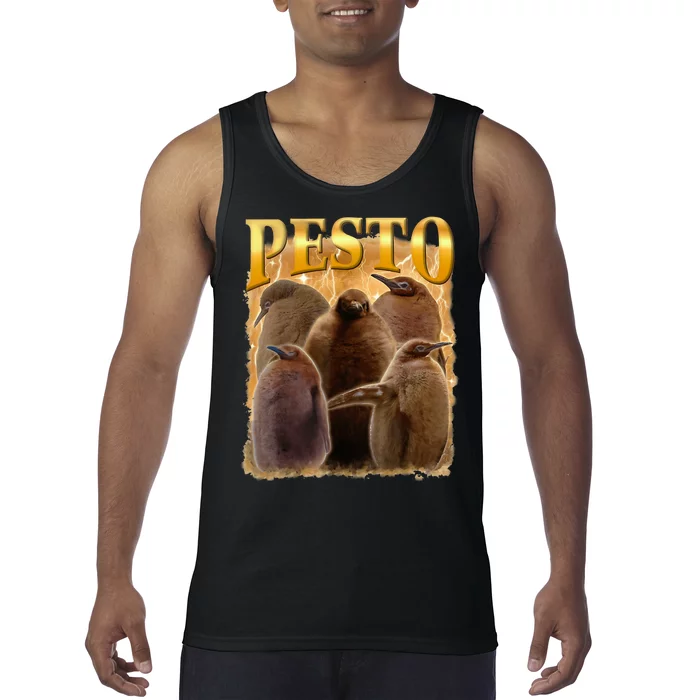 Cute Pesto The Penguins Tank Top