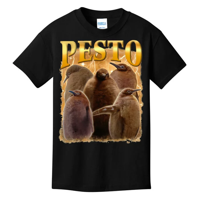 Cute Pesto The Penguins Kids T-Shirt