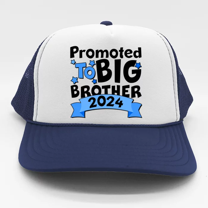 Cute Promoted To Big Brother 2024 Trucker Hat