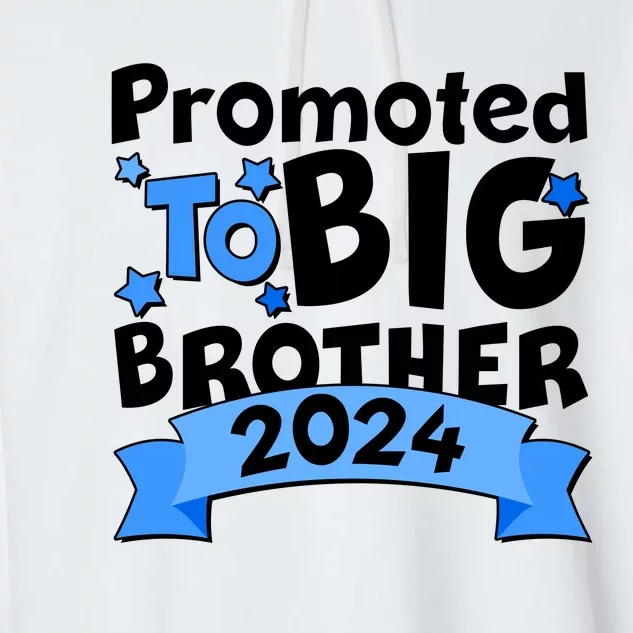 Cute Promoted To Big Brother 2024 Garment-Dyed Fleece Hoodie