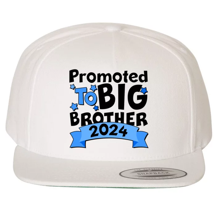 Cute Promoted To Big Brother 2024 Wool Snapback Cap