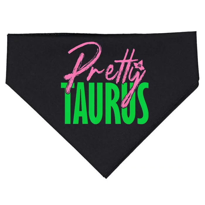 Cute pretty taurus zodiac signs aka funny USA-Made Doggie Bandana