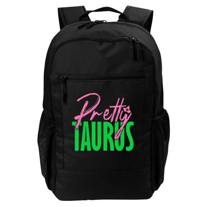 Cute pretty taurus zodiac signs aka funny Daily Commute Backpack