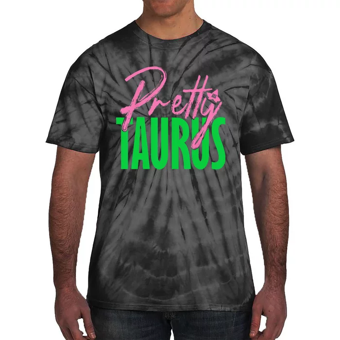 Cute pretty taurus zodiac signs aka funny Tie-Dye T-Shirt