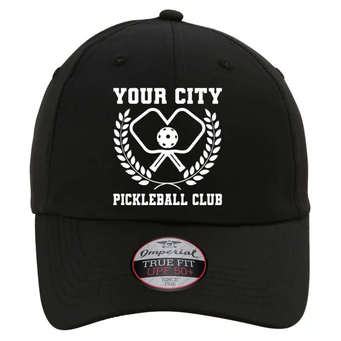 Custom Pickleball Team Personalize City Name The Original Performance Cap