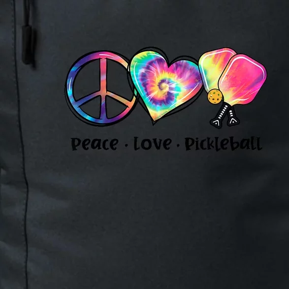 Cute Pickleball Tie Dye Peace Love Pickleball Lovers Gift Ideas Daily Commute Backpack