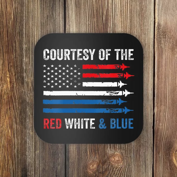 Courtesy Patriotic Us Flag Coaster