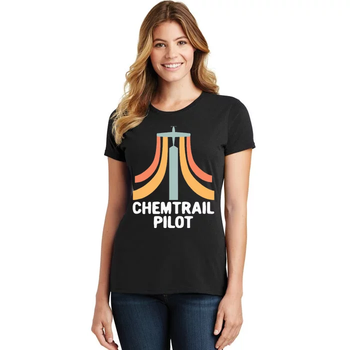 Chemtrail Pilot Uniform Chemtrails Defense Women's T-Shirt