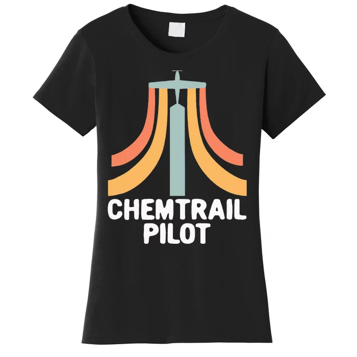 Chemtrail Pilot Uniform Chemtrails Defense Women's T-Shirt