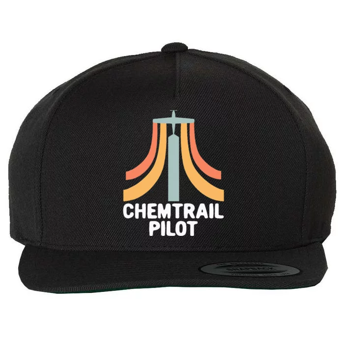 Chemtrail Pilot Uniform Chemtrails Defense Wool Snapback Cap