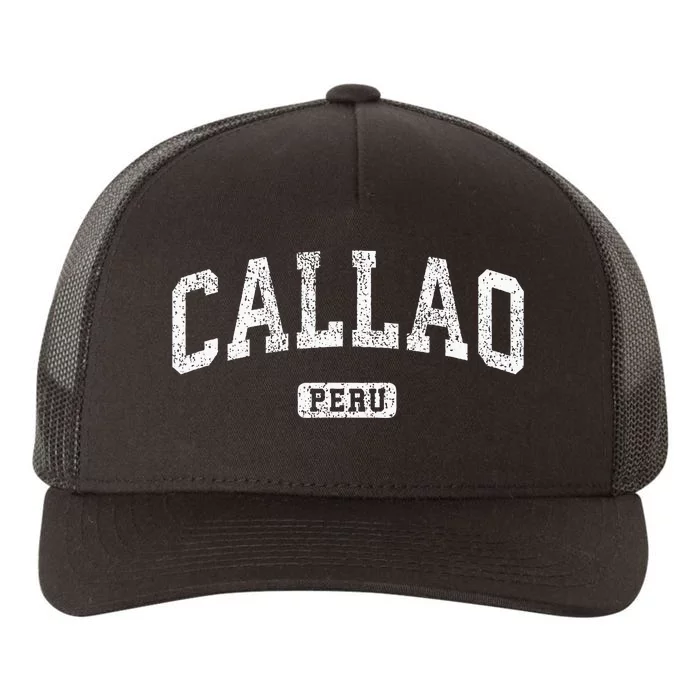 Callao Peru Vintage Sports Yupoong Adult 5-Panel Trucker Hat