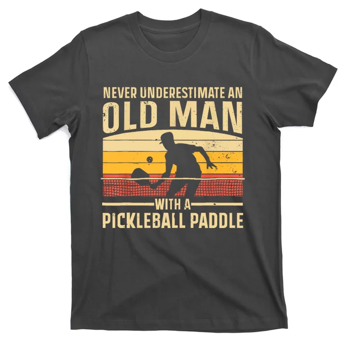 Cool Pickleball Vintage Paddle Pickleball Player Gift T-Shirt