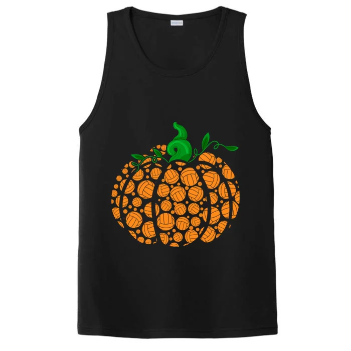 Cute Pumpkin Volleyball Halloween Costume Volleyball Player Gift Performance Tank