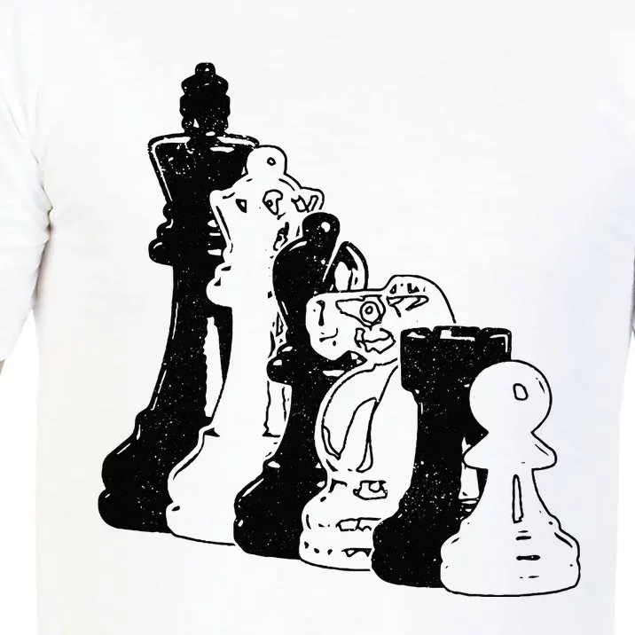 Chess Pieces Vintage Chess Player Comfort Colors T-Shirt