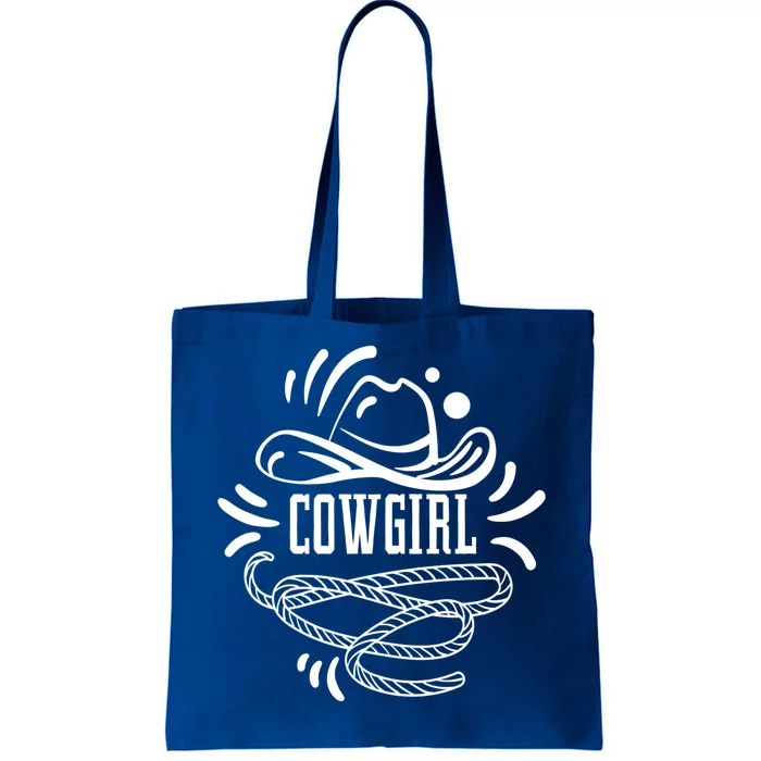 Cow Princess Western Rodeo Horse Lover Cow Hat Ladies Great Gift Tote Bag