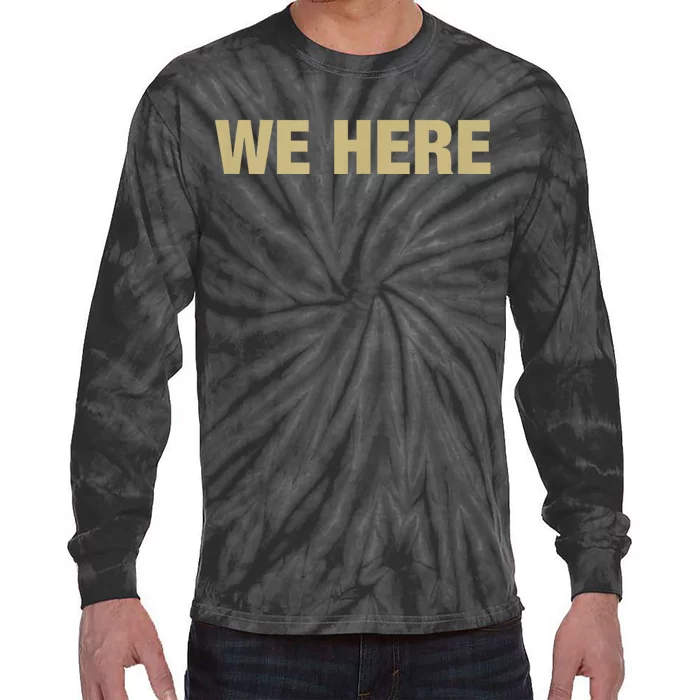 Coach Prime We Here Tie-Dye Long Sleeve Shirt