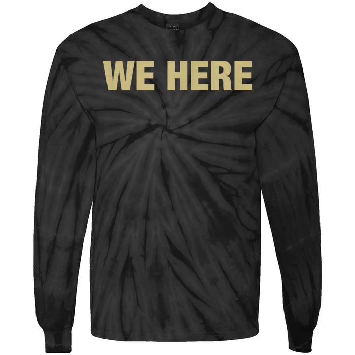 Coach Prime We Here Tie-Dye Long Sleeve Shirt