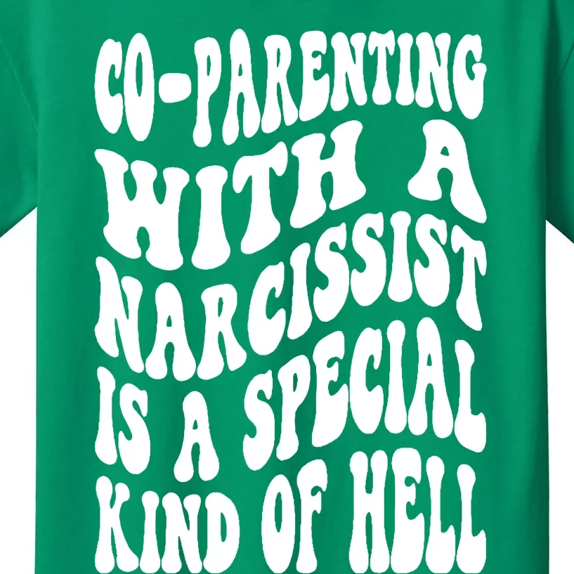 Co Parenting With A Narcissist Kids T-Shirt