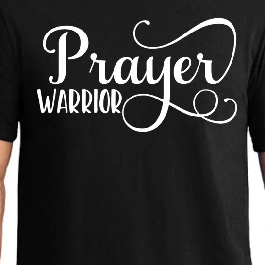 Christian Prayer Warrior Have Faith Quote Bible Verse Pajama Set