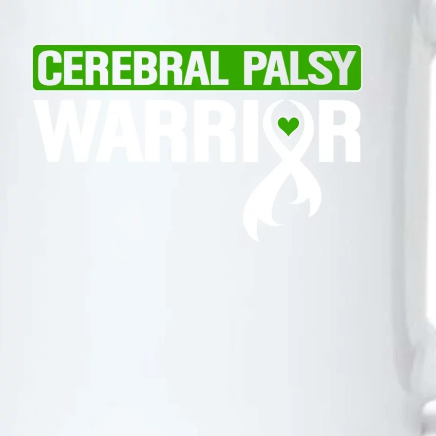 Cerebral Palsy Warrior Cp Green Ribbon Awareness Support Cute Gift Black Color Changing Mug