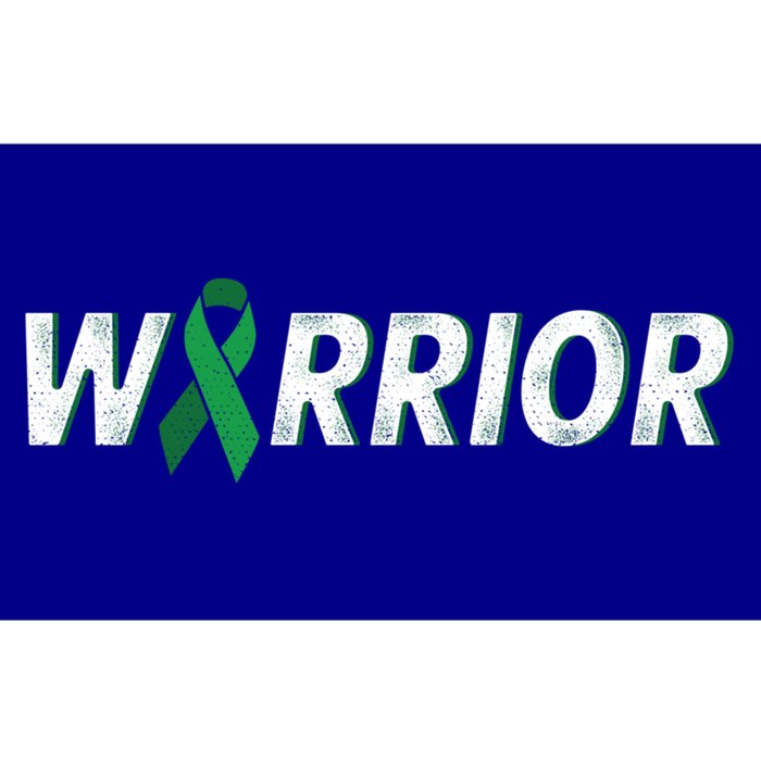 Cerebral Palsy Warrior Green Ribbon Cerebral Palsy Awareness Gift Bumper Sticker