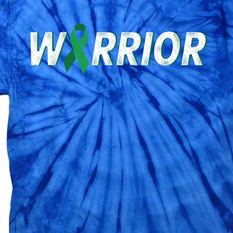 Cerebral Palsy Warrior Green Ribbon Cerebral Palsy Awareness Gift Tie-Dye T-Shirt