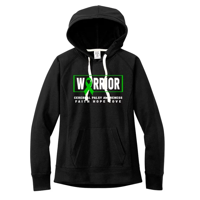 Cerebral Palsy Warrior Gift Meaningful Gift Cerebral Palsy Awareness Cool Gift Women's Fleece Hoodie