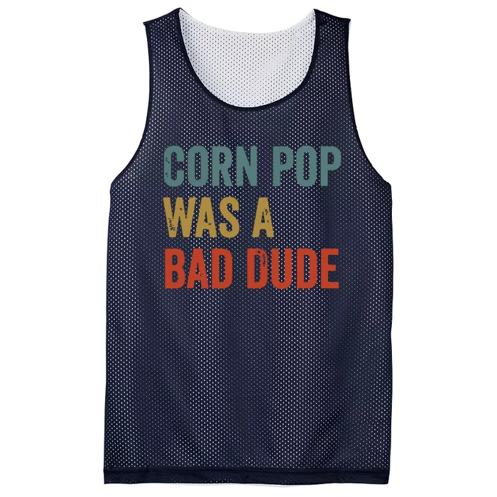 Corn Pop Was A Bad Dude Funny Election 2024 Meme Joe Biden Mesh Reversible Basketball Jersey Tank