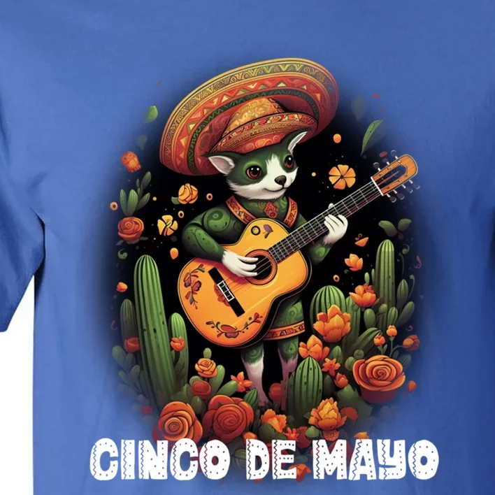 Cute Pembroke Welsh Dog Cinco De Mayo Mexican Holiday Attire Gift Tall T-Shirt