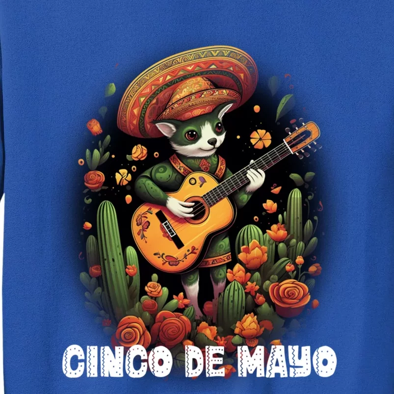 Cute Pembroke Welsh Dog Cinco De Mayo Mexican Holiday Attire Gift Tall Sweatshirt