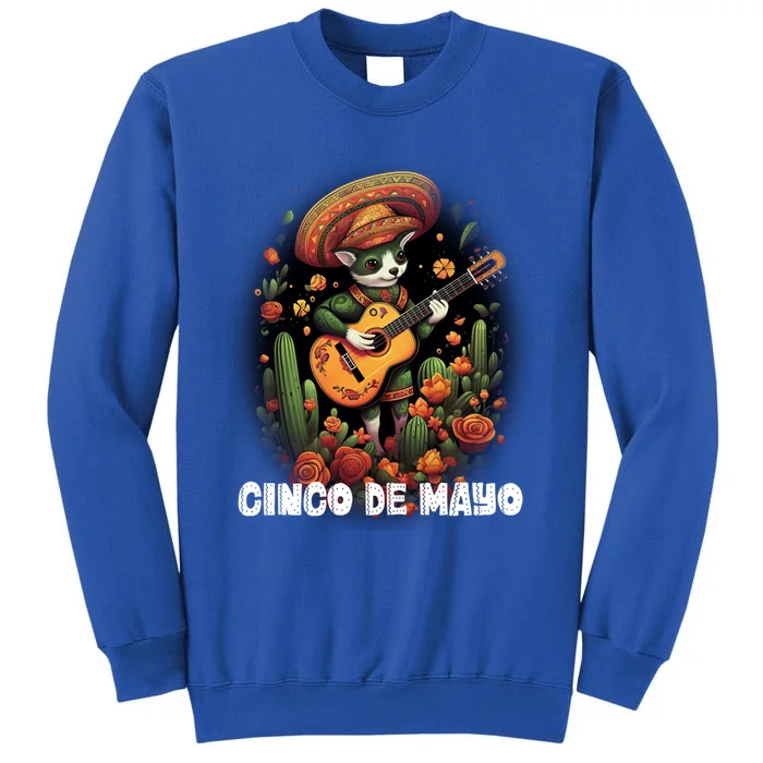 Cute Pembroke Welsh Dog Cinco De Mayo Mexican Holiday Attire Gift Tall Sweatshirt