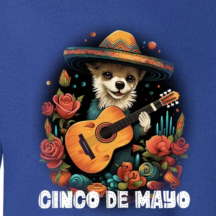 Cute Pembroke Welsh Dog Cinco De Mayo Mexican Party Gift Toddler Sweatshirt