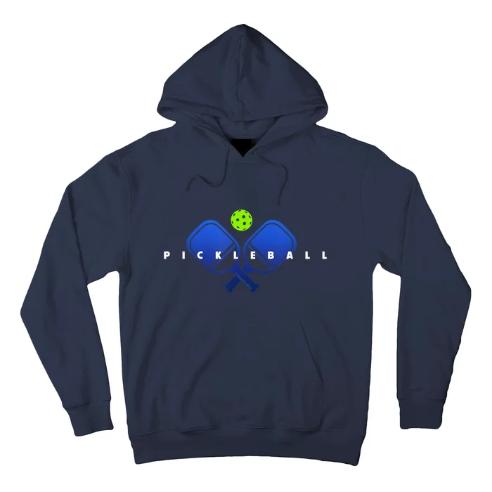 Cute Pickleball With Paddles And Ball Pickleball Gift Hoodie