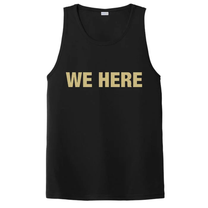 Coach Prime We Here Performance Tank