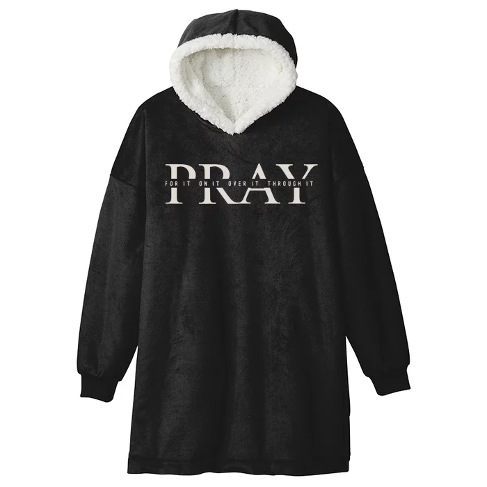 Christian Pray Women Of The Bible Christian Hooded Wearable Blanket