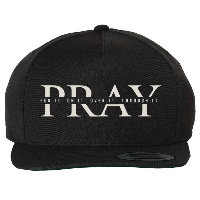 Christian Pray Women Of The Bible Christian Wool Snapback Cap