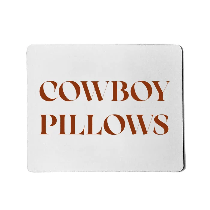 Cow pillows Western Country Southern Cowgirls Mousepad